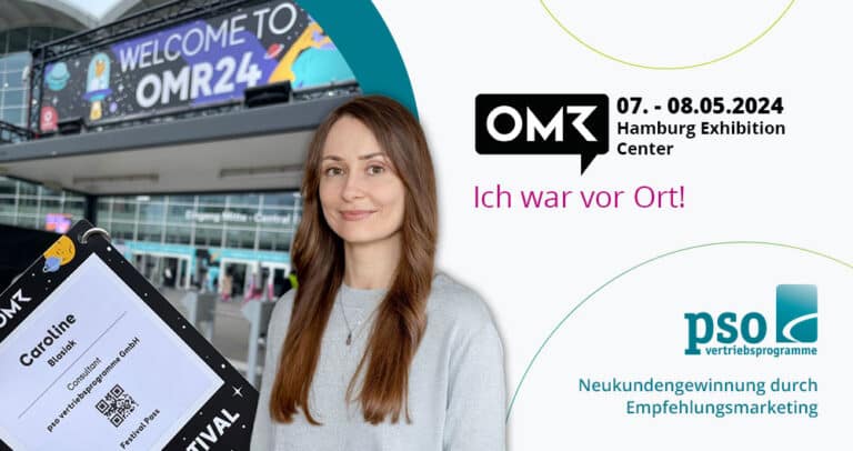 Caro auf der OMR 2024
