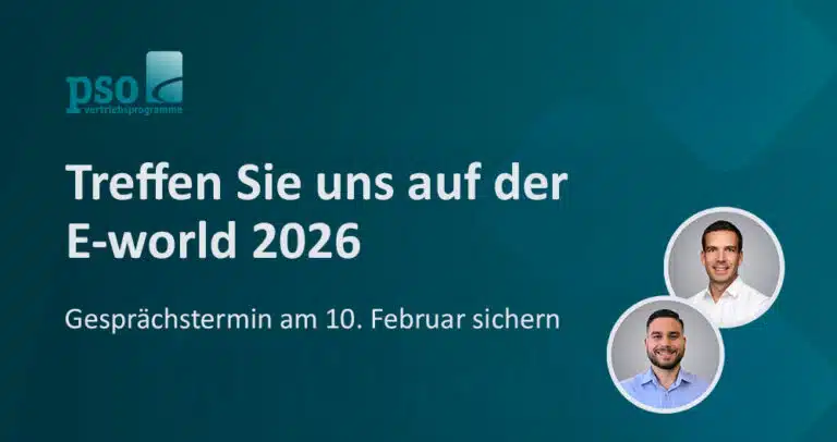 pso E-world Gesprächstermin